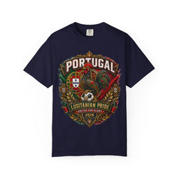 Portugal Rooster T-Shirt — Lusitanian Pride Graphic Tee thumbnail 1