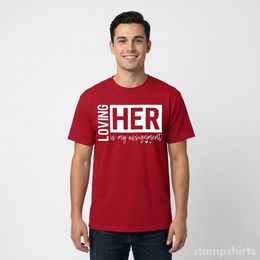 Loving Him Is My Assignment T-Shirt thumbnail 10