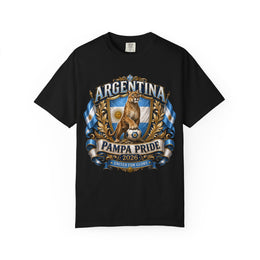 Argentina Pampa Pride T-Shirt — 2026 Soccer Crest Tee thumbnail 3