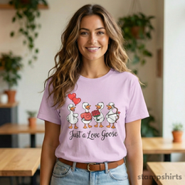 Just a Love Goose T-Shirt thumbnail 3
