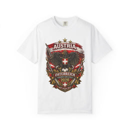 Austria Crest T-Shirt – Österreich 2026 Eagle Shield Graphic thumbnail 4