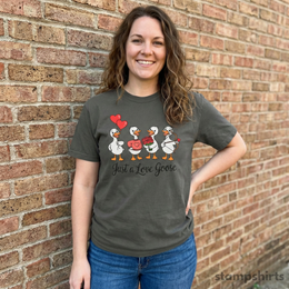 Just a Love Goose T-Shirt thumbnail 4