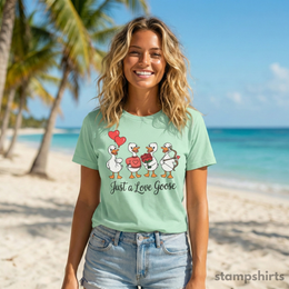 Just a Love Goose T-Shirt thumbnail 2