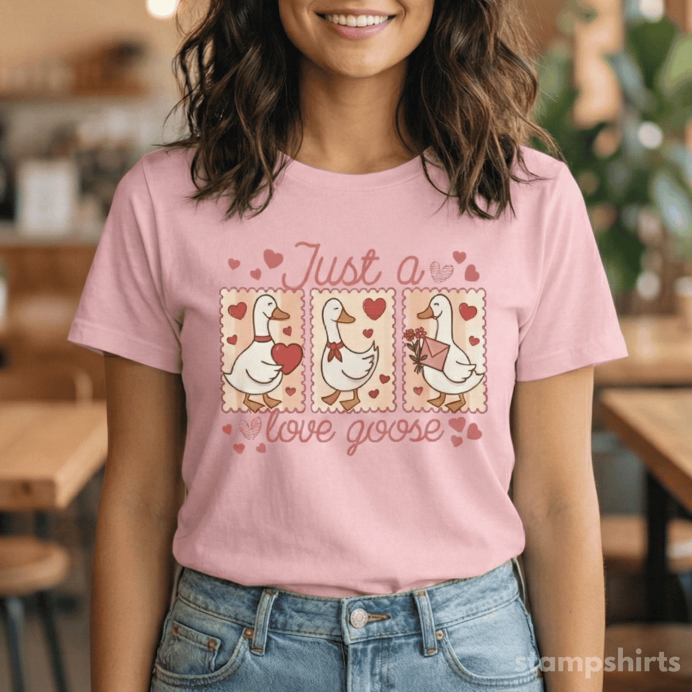 Just a Love Goose T-Shirt image 1