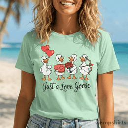 Just a Love Goose T-Shirt thumbnail 1