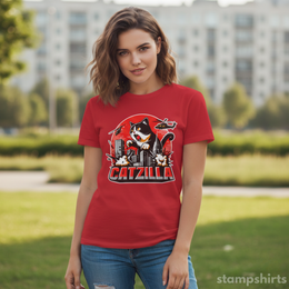 Catzilla T-Shirt thumbnail 3