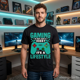 Gaming Is Not Just A Hobby, Itƒ??s A Lifestyle T-Shirt thumbnail 3