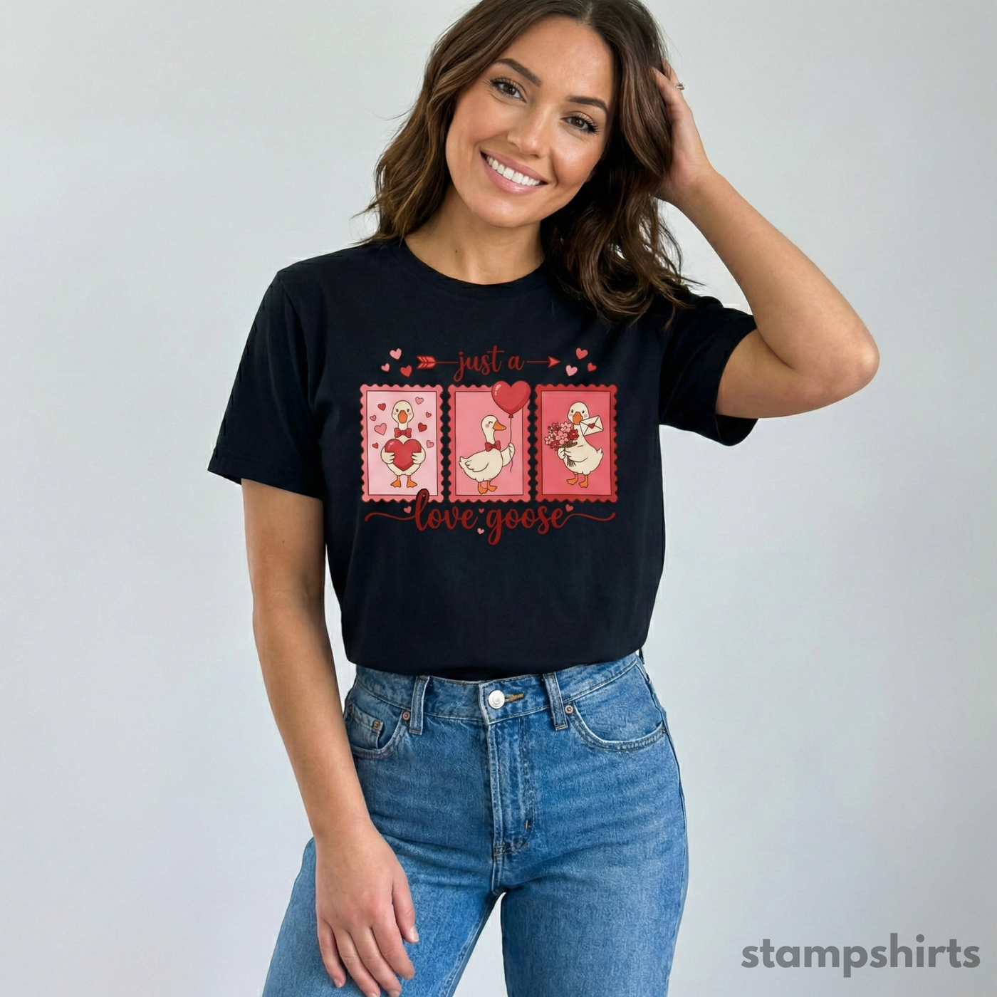 Just a Love Goose T-Shirt image 5