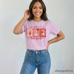 Just a Love Goose T-Shirt thumbnail 3