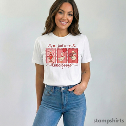 Just a Love Goose T-Shirt thumbnail 2