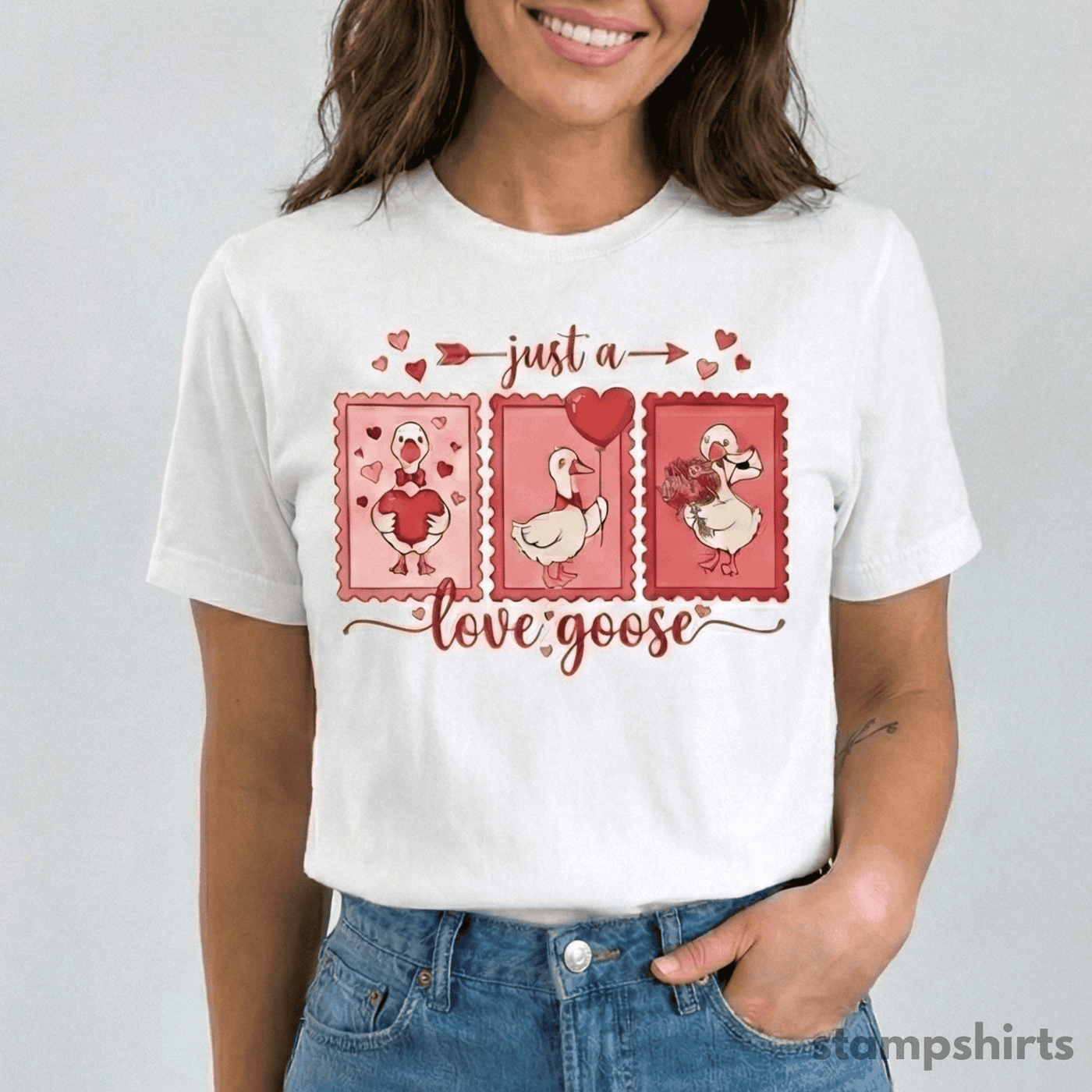 Just a Love Goose T-Shirt image 1