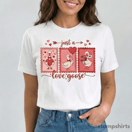 Just a Love Goose T-Shirt thumbnail 1