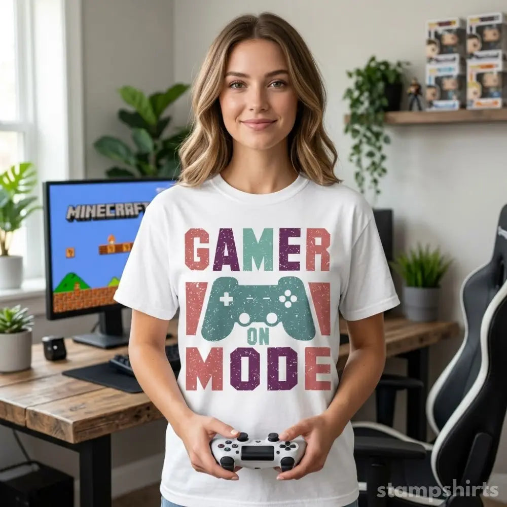 Gamer On Mode T-Shirt image 2
