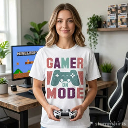 Gamer On Mode T-Shirt thumbnail 2