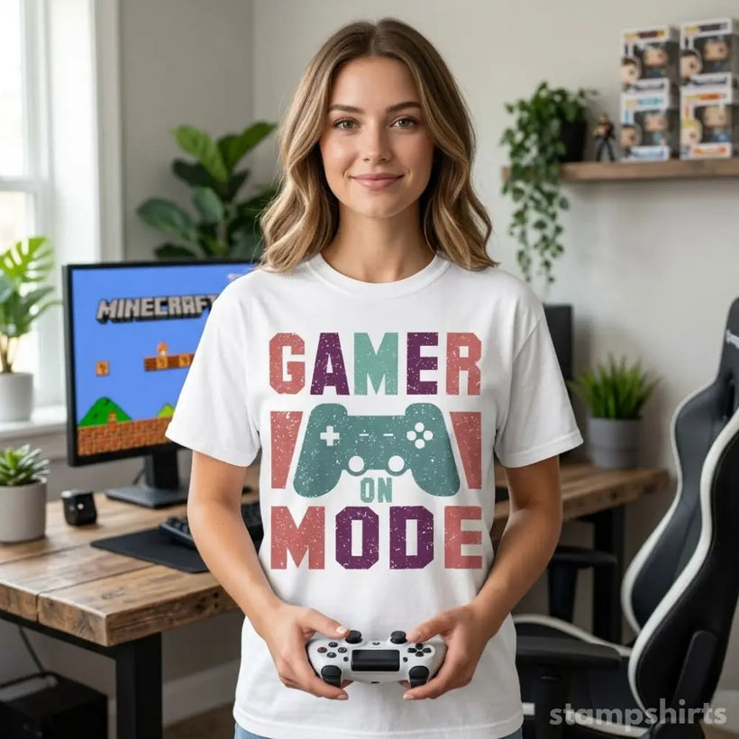 Gamer On Mode T-Shirt — image 2 of 4