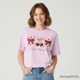 Love You Cherry Much T-Shirt thumbnail 5