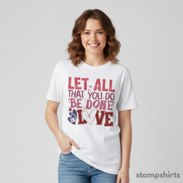 Let All That You Do Be Done in Love T-Shirt thumbnail 2