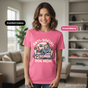 Anti-Social Dog Mom T-Shirt