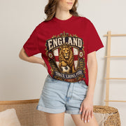 England Three Lions Pride T-Shirt — United for Glory 2026 Football Tee