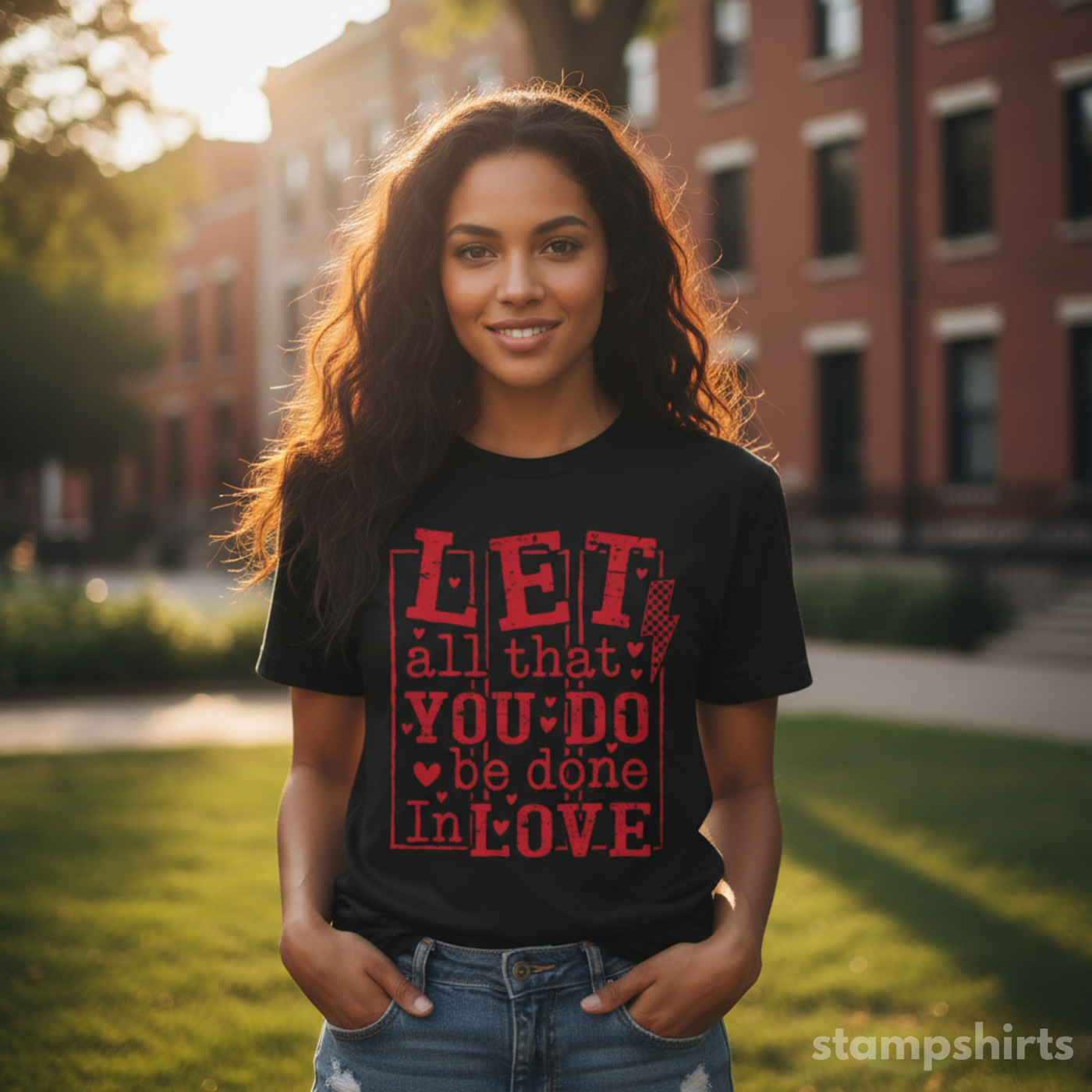 Let All That You Do Be Done In Love T-Shirt image 3