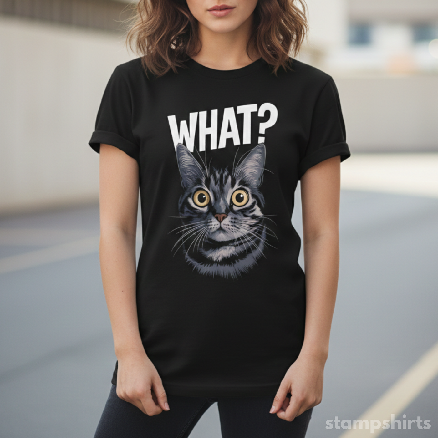 "WHAT?" T-Shirt image 1