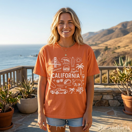California Icons T-Shirt thumbnail 2