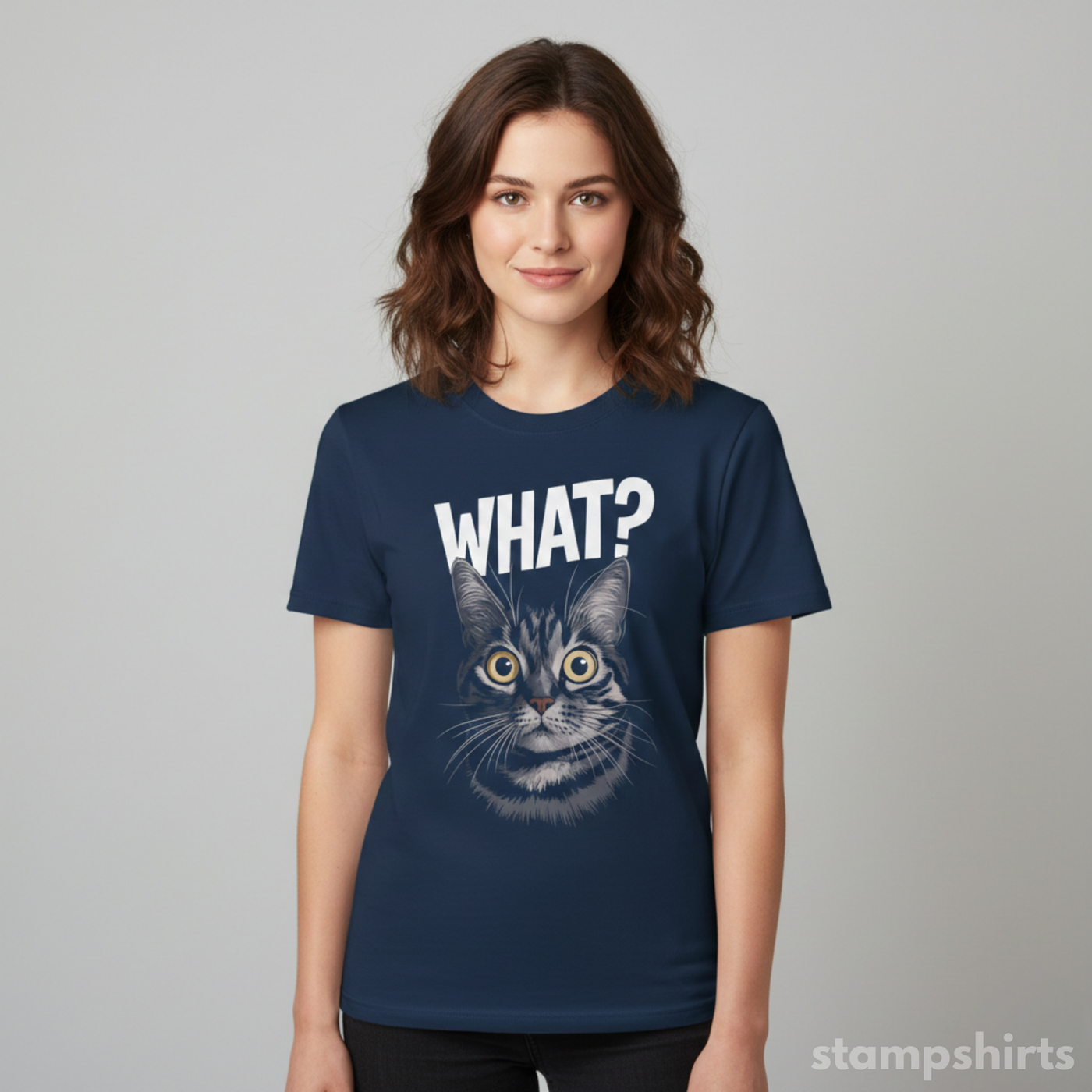 "WHAT?" T-Shirt image 3