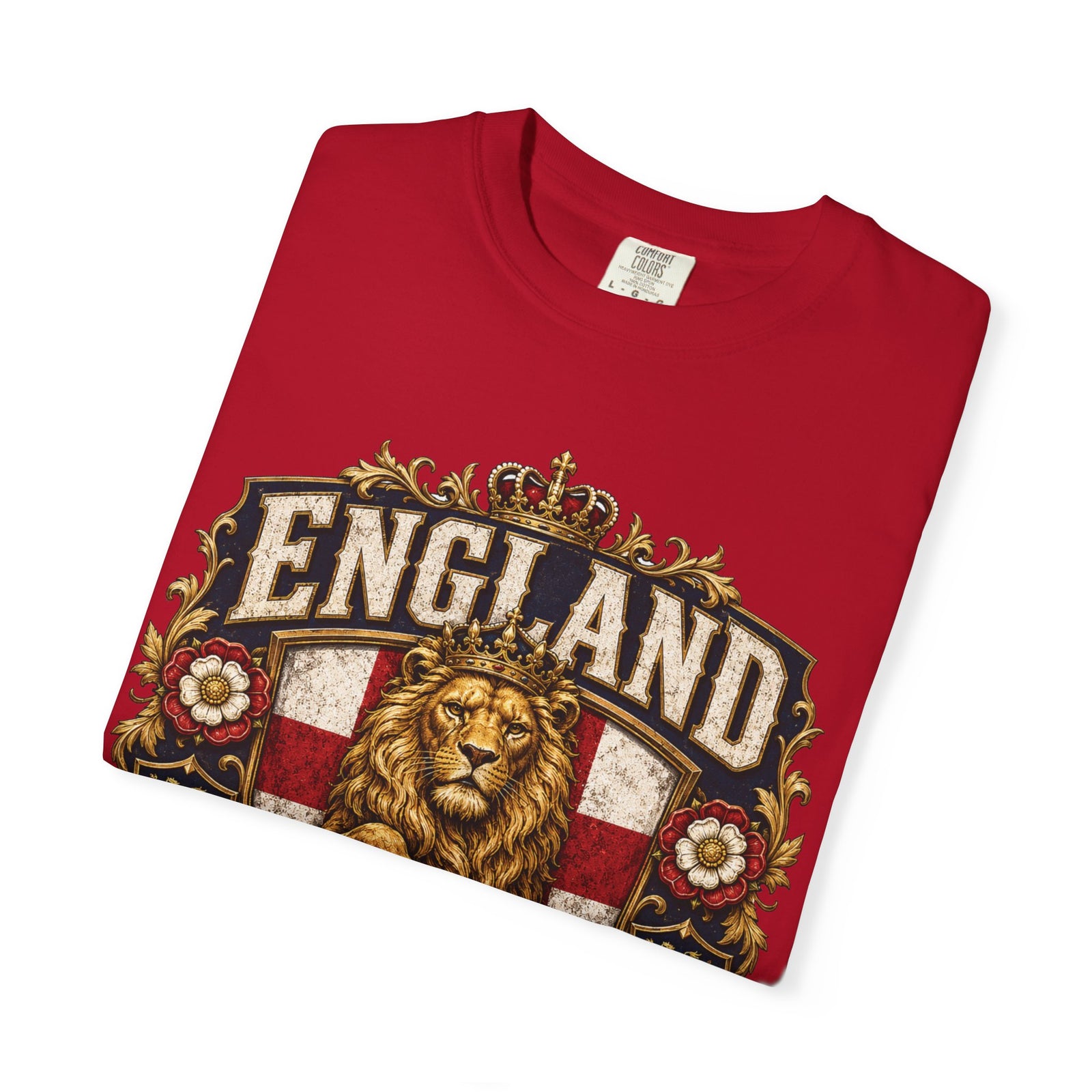 England Three Lions Pride T-Shirt — United for Glory 2026 Football Tee