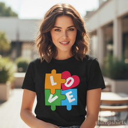 Love Puzzle T-Shirt thumbnail 3