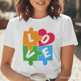 Love Puzzle T-Shirt thumbnail 1