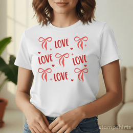 Love Pattern T-Shirt thumbnail 1
