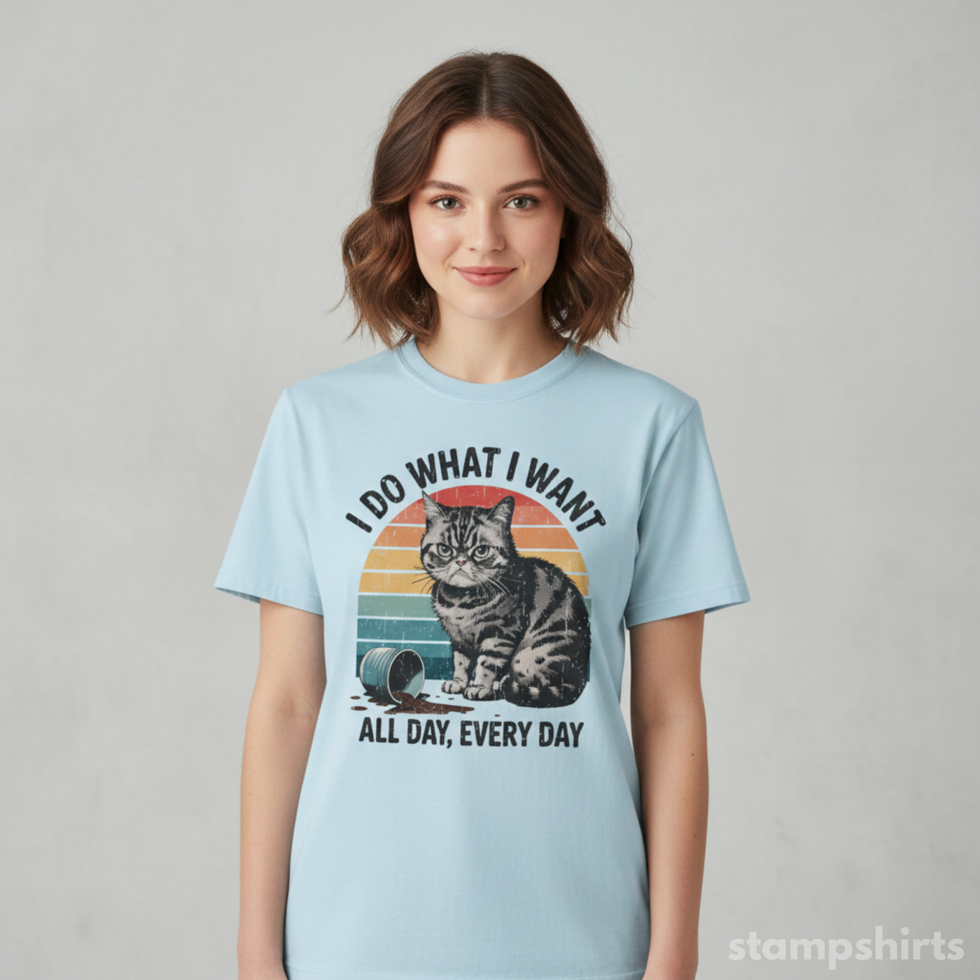 I Do What I Want All Day, Every Day T-Shirt image 4