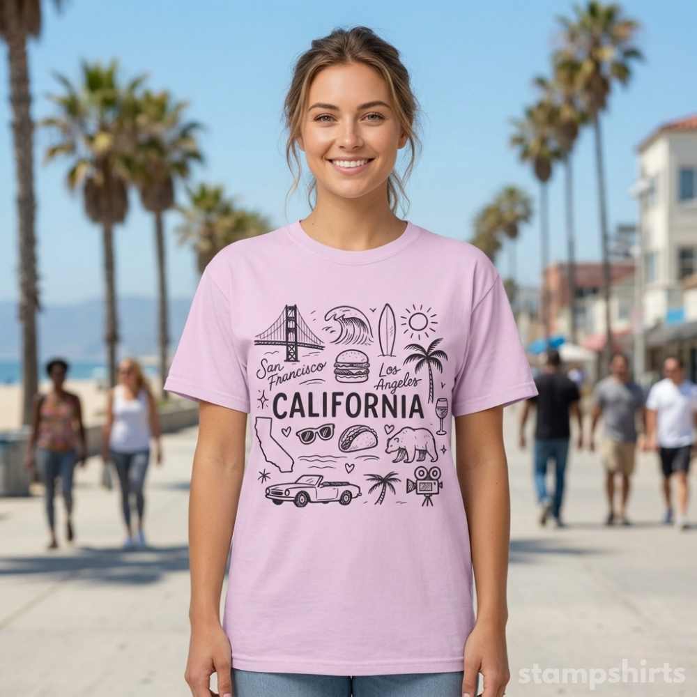 California Icons T-Shirt image 8