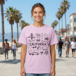 California Icons T-Shirt thumbnail 8