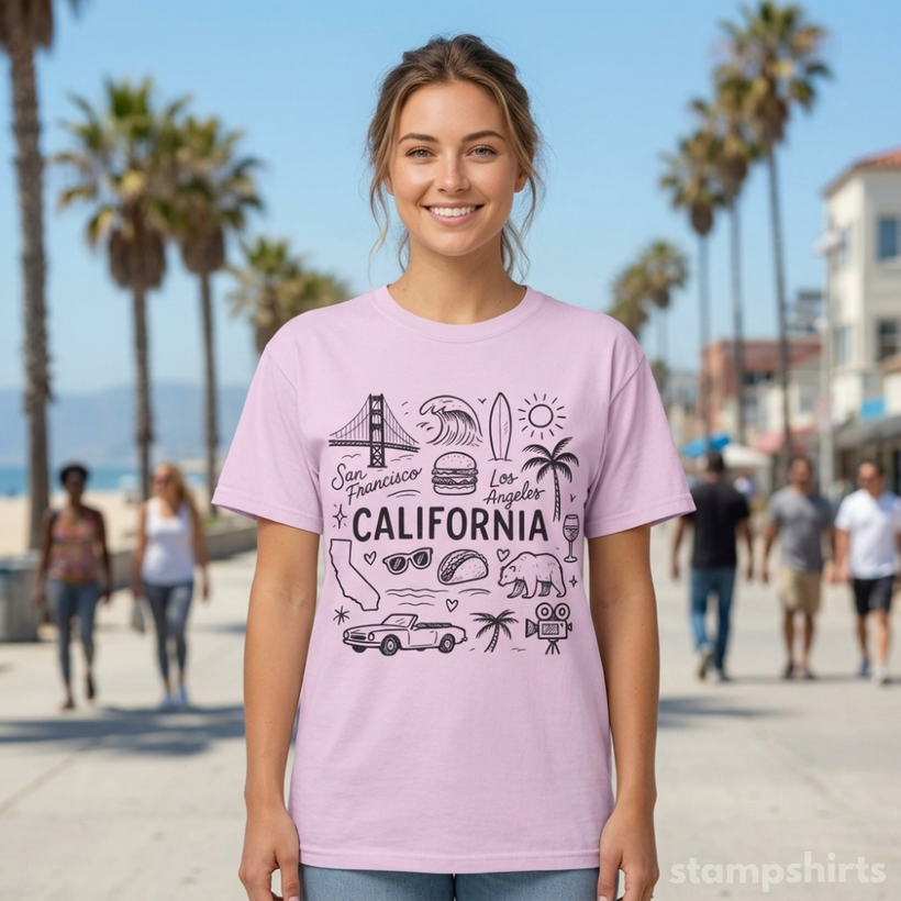 California Icons T-Shirt — image 8 of 8