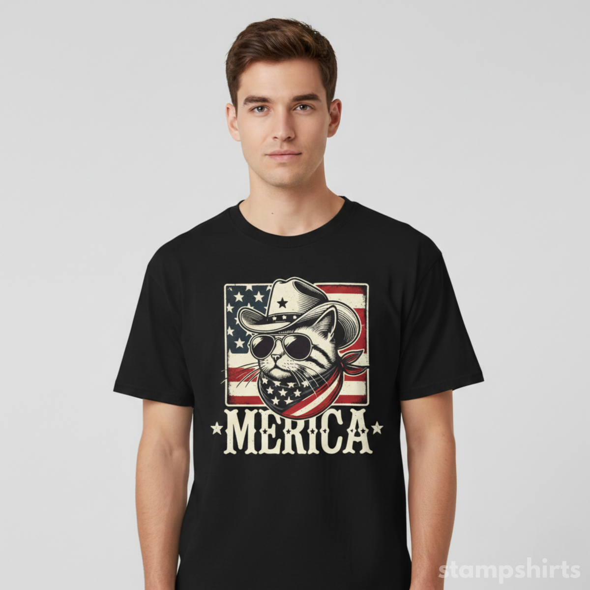 Merica Cowboy T-Shirt