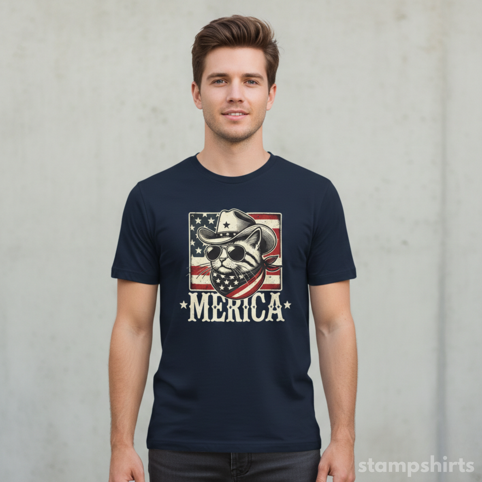 Merica Cowboy T-Shirt
