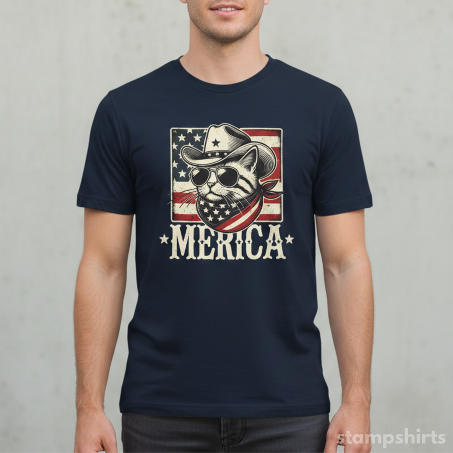 Merica Cowboy T-Shirt