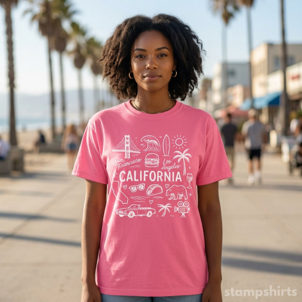 California Icons T-Shirt image 7