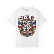Czechia Prague Pride 2026 T-Shirt — Czech Lion Vintage Crest Tee
