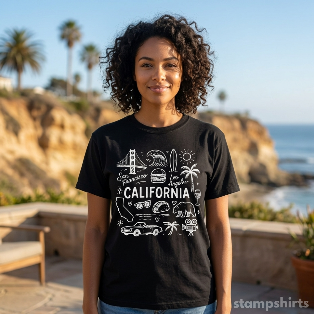 California Icons T-Shirt image 6