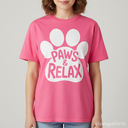 Paws & Relax T-Shirt thumbnail 1