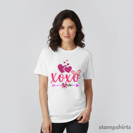 XOXO Heart Arrow T-Shirt thumbnail 5