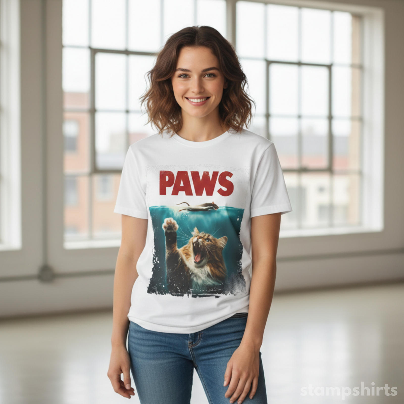 PAWS Movie Parody T-Shirt