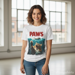 PAWS Movie Parody T-Shirt thumbnail 2
