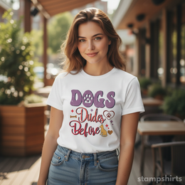 Dogs Before Dudes T-Shirt thumbnail 4