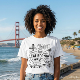California Icons T-Shirt thumbnail 4