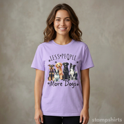 Less People More Dogs T-Shirt
