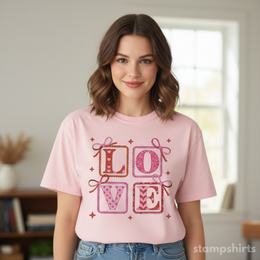 LOVE Block Graphic T-Shirt thumbnail 2