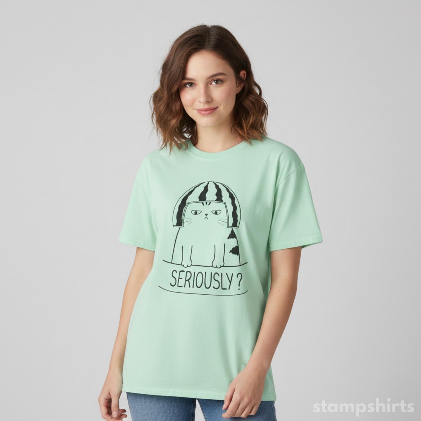 Seriously? Cat T-Shirt image 5
